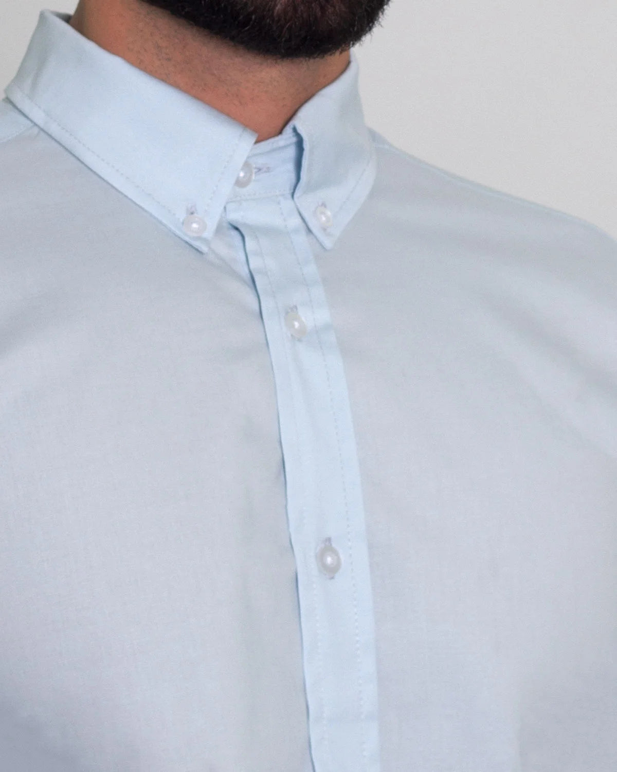 Camisa Flexible SlimFit Azul Claro