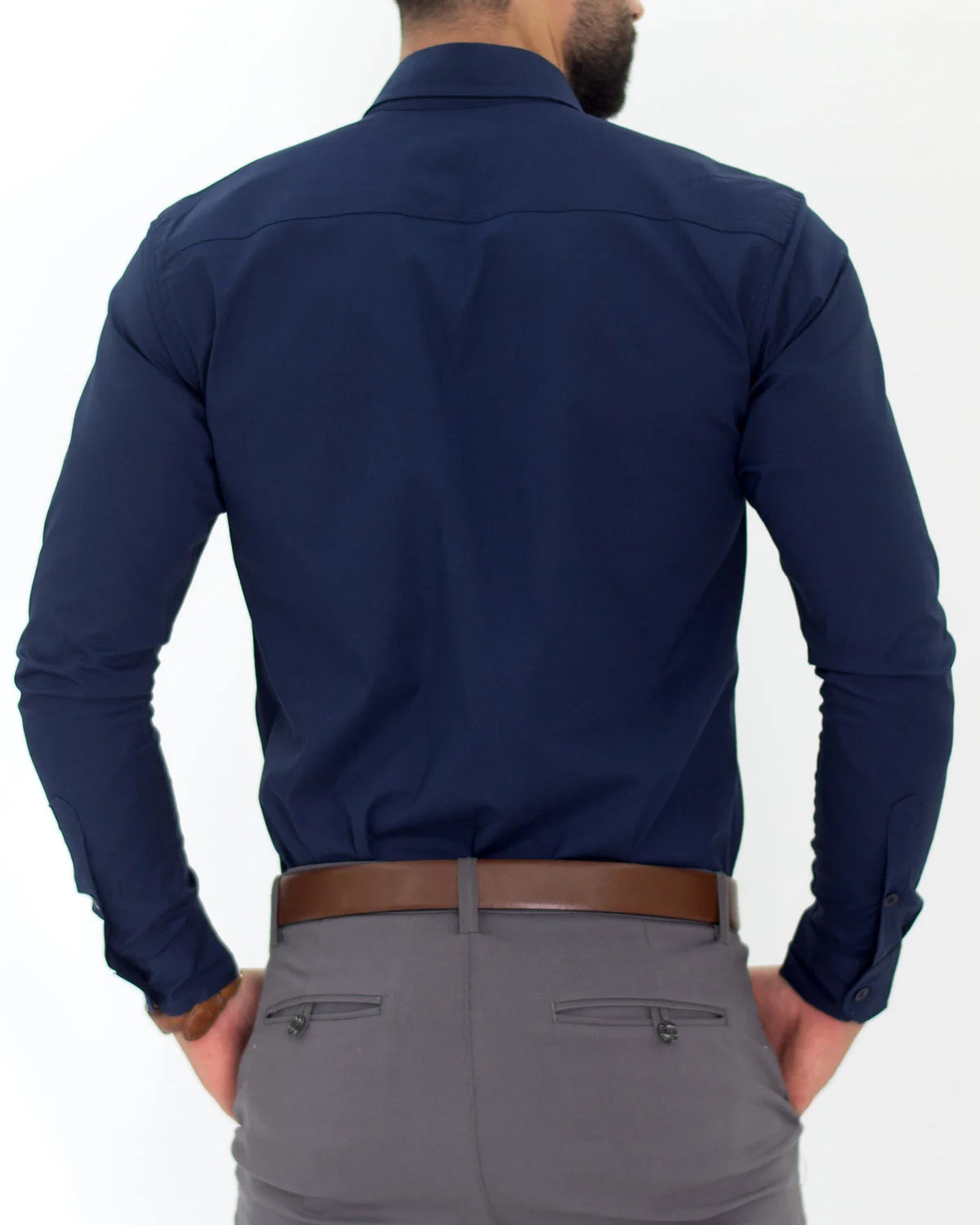 Camisa SlimFit Rayas Azul