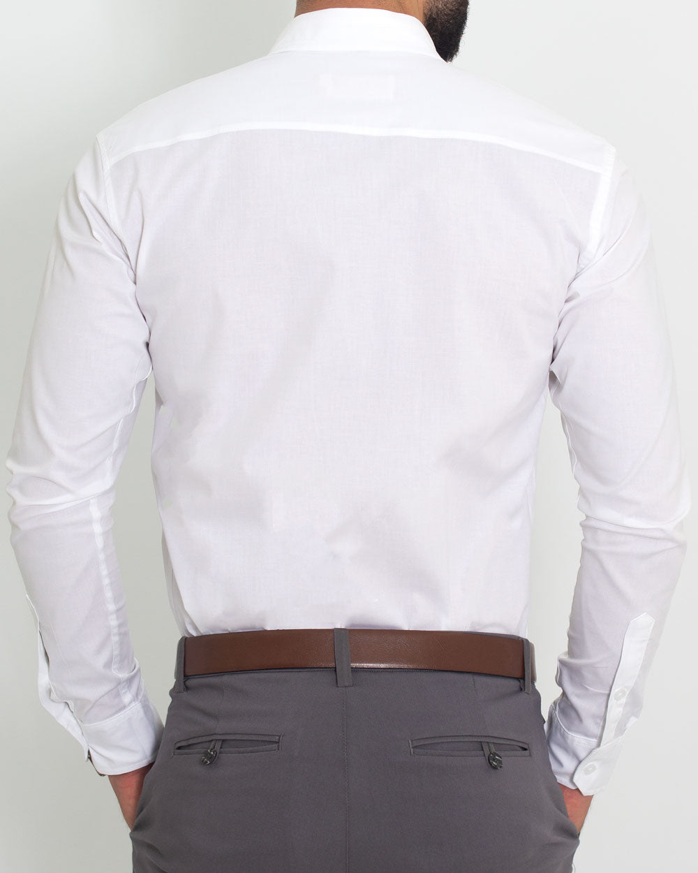 Camisa Flexible SlimFit Blanca