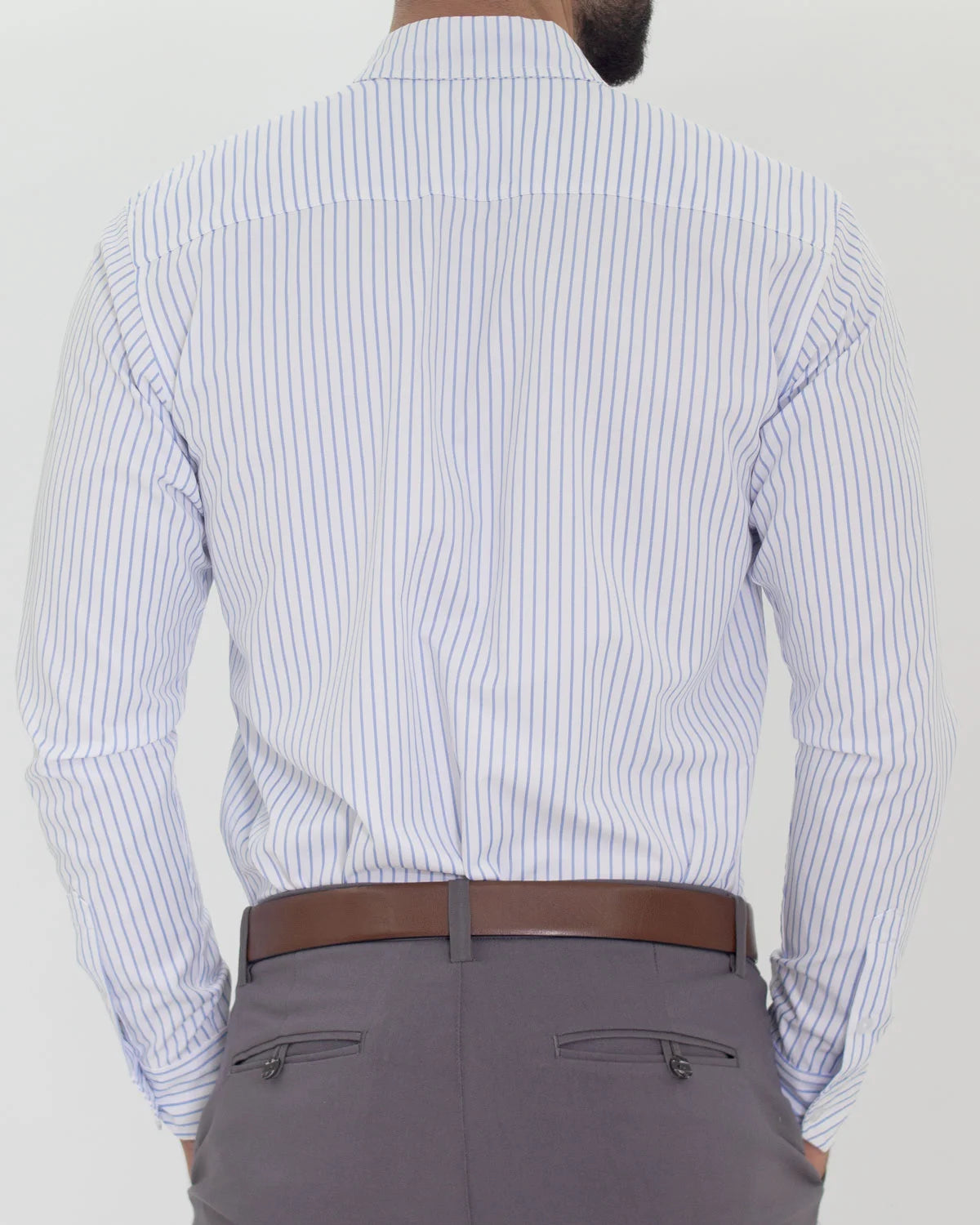 Camisa SlimFit Rayas Azul