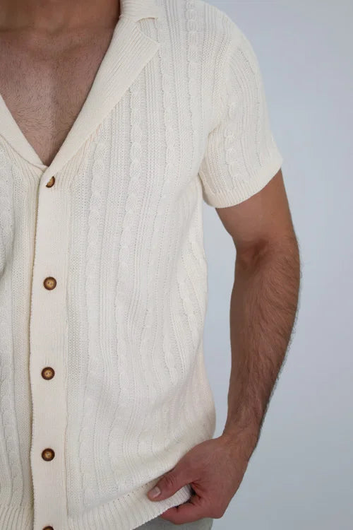 Camisa en Tejido Artesanal