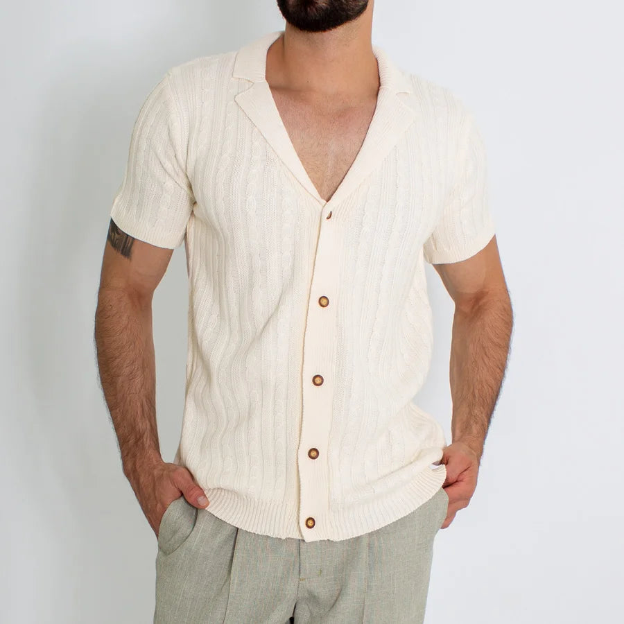 Camisa en Tejido Artesanal