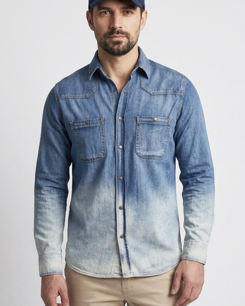 Flexible White Long Sleeve Shirt