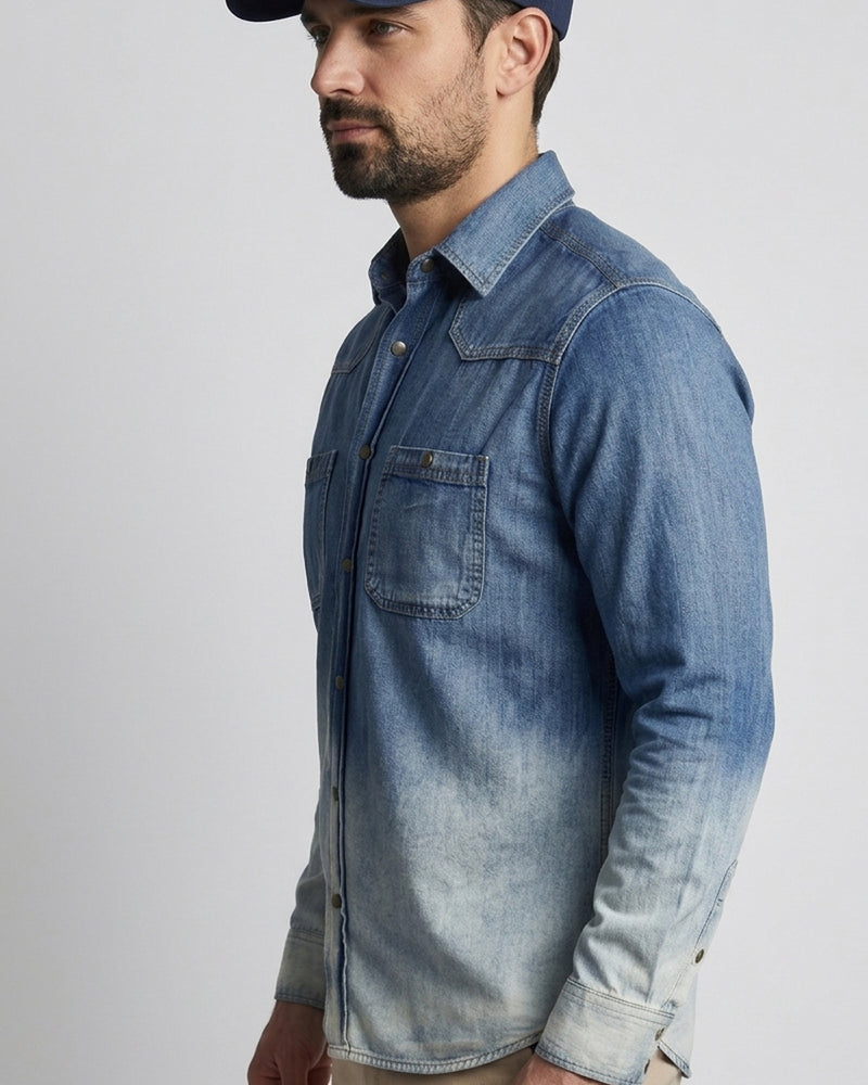 Flexible White Long Sleeve Shirt