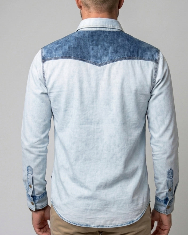 Flexible White Long Sleeve Shirt