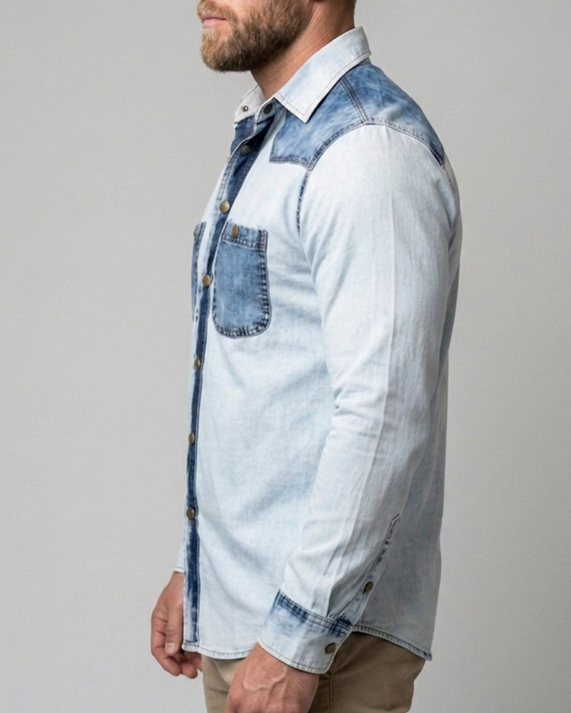 Flexible White Long Sleeve Shirt