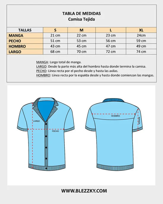 Camisa en Tejido Artesanal