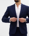 Light Gray Slim-Fit Blazer