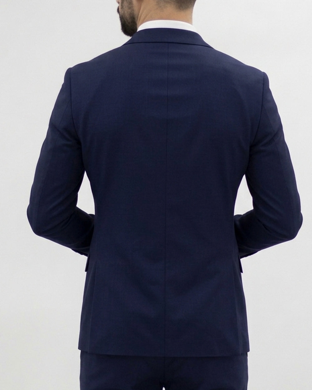 Light Gray Slim-Fit Blazer