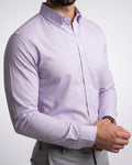 Flexible Long Sleeve Lilac Shirt