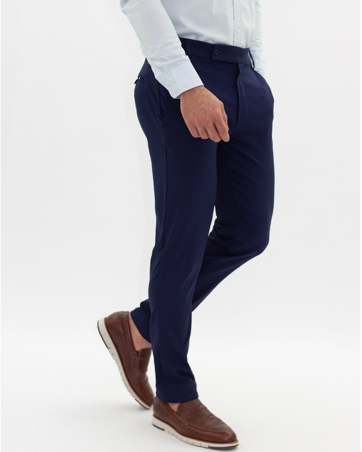 Pantalón Flexible Azul Marino