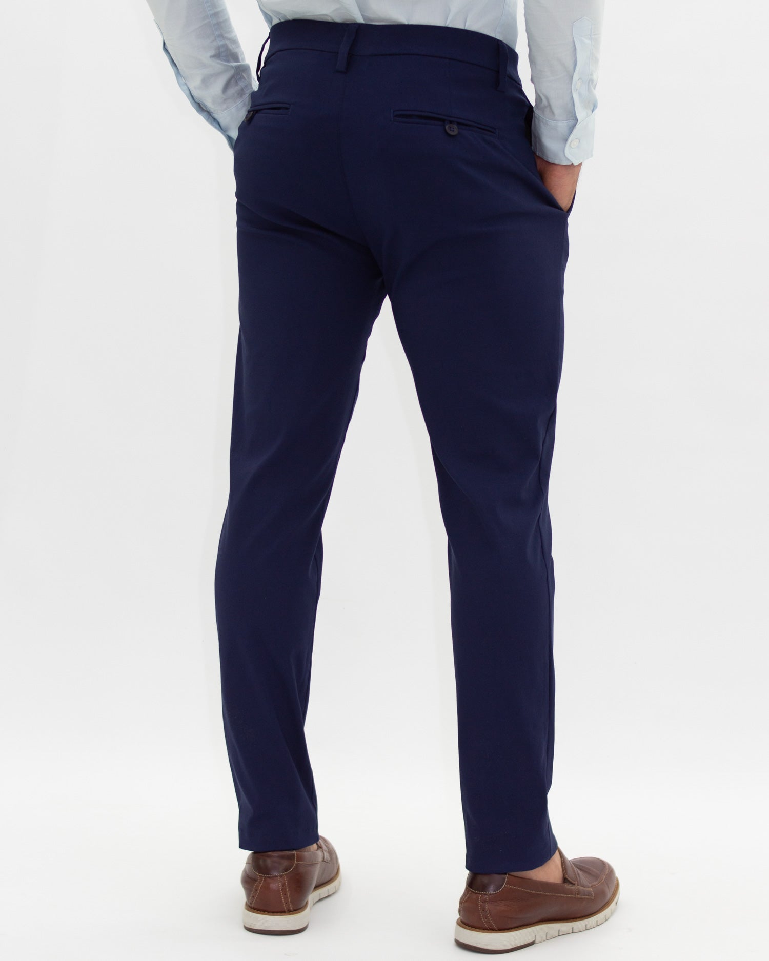 Pantalón Flexible Azul Marino