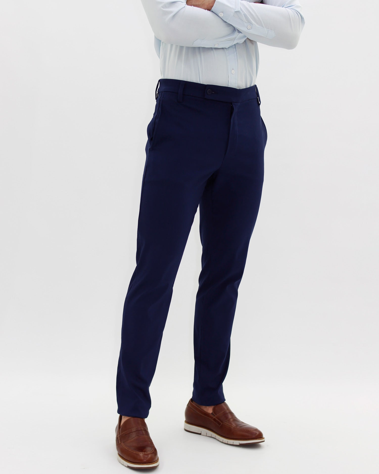 Pantalón Flexible Azul Marino