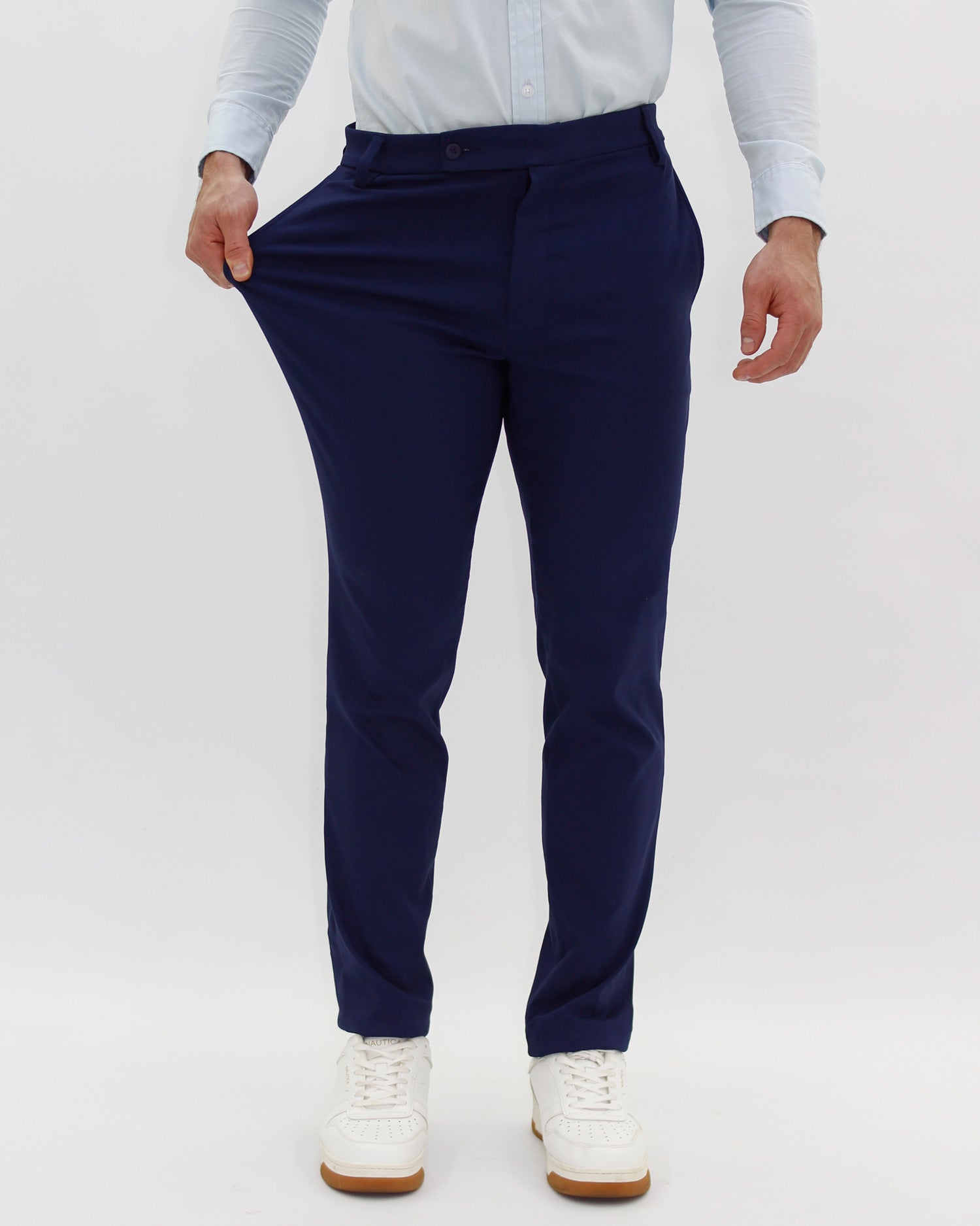 Pantalón Flexible Azul Marino