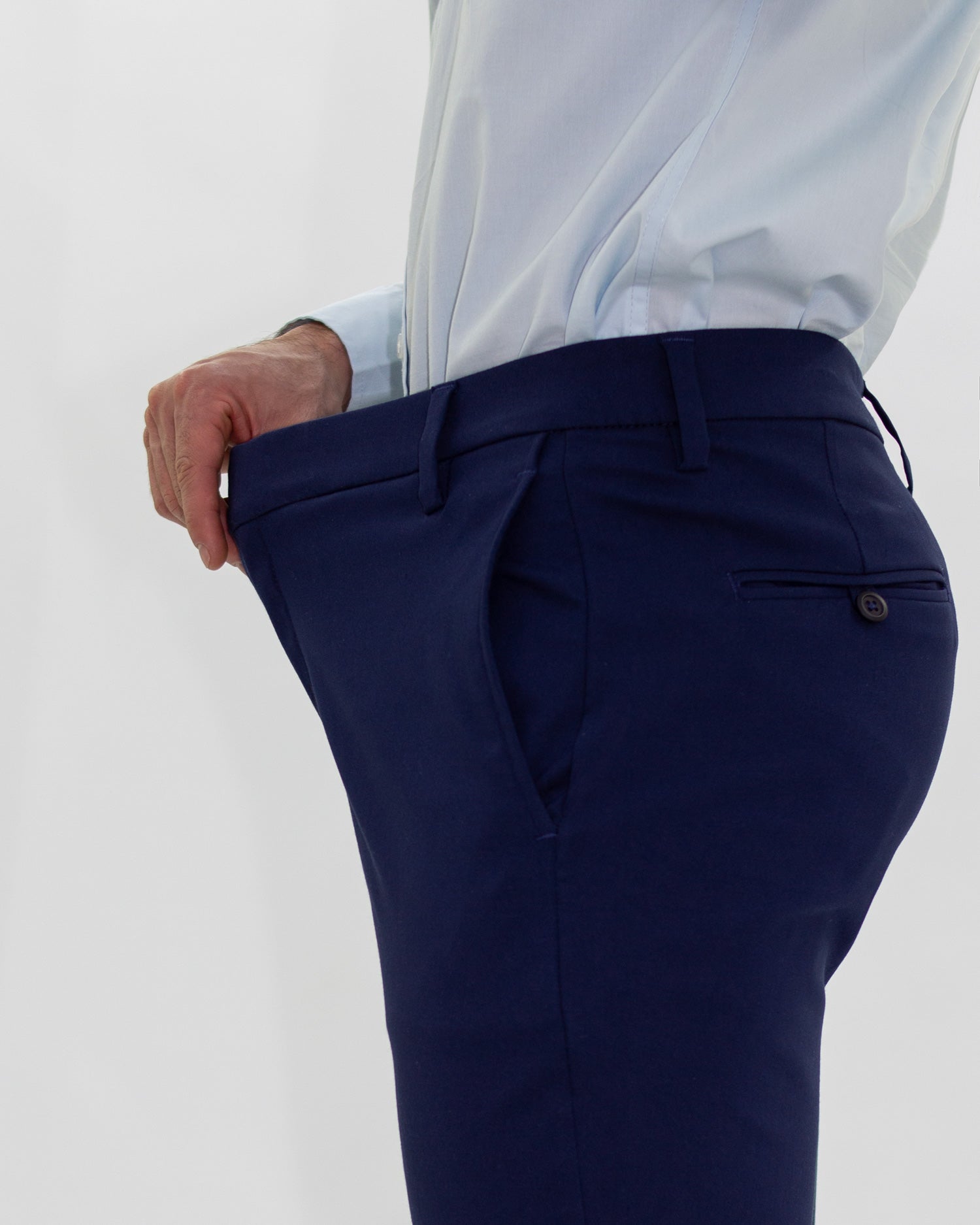 Pantalón Flexible Azul Marino