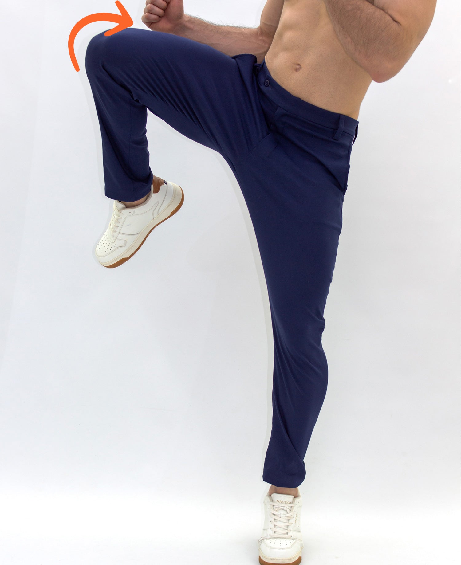 Pantalón Flexible Azul Marino