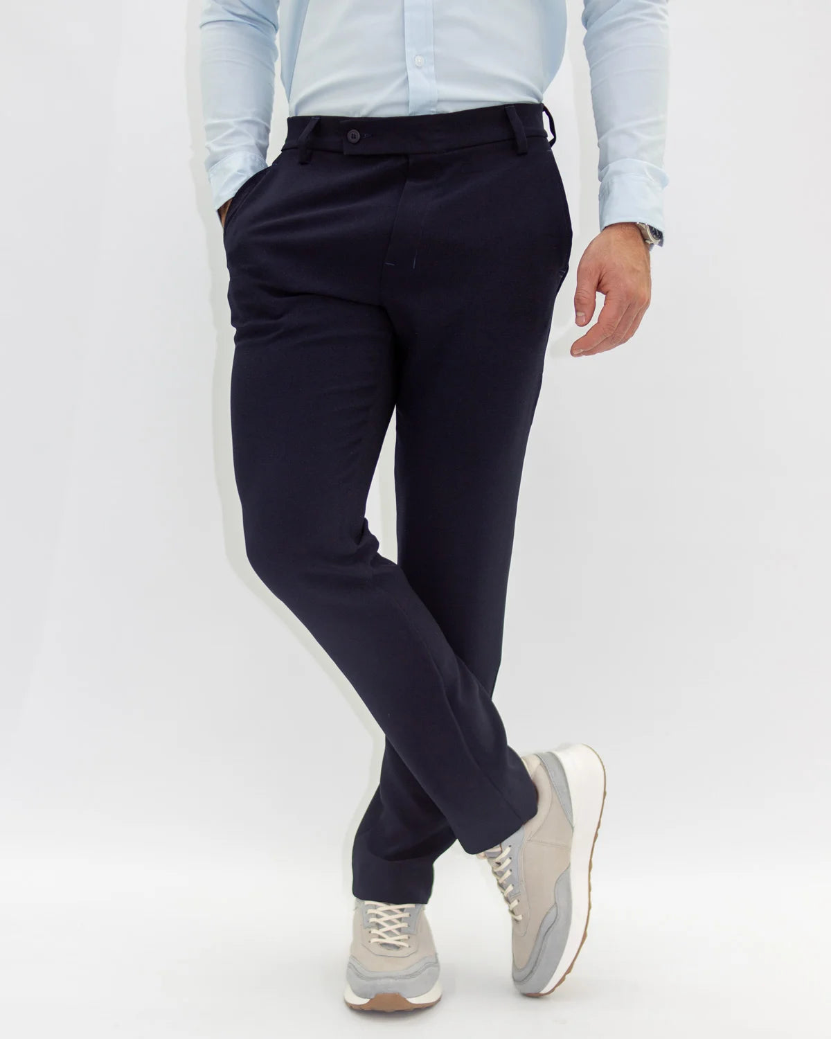 Pantalón Azul Oscuro 4Way Stretch