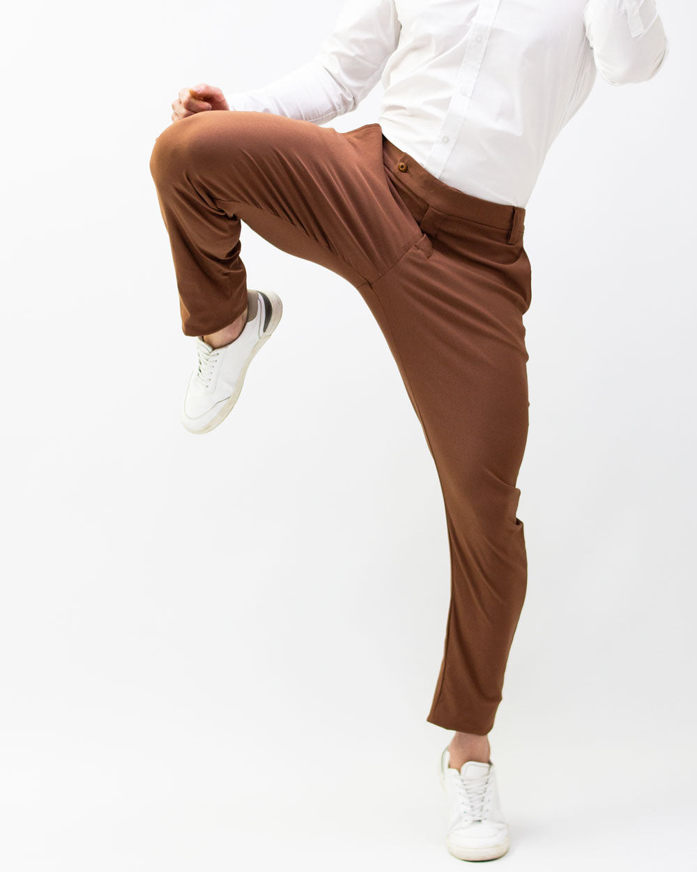 Black Flexible Pants