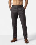 Gray Classic Straight Pants