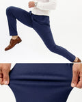 Navy Flexible Trousers