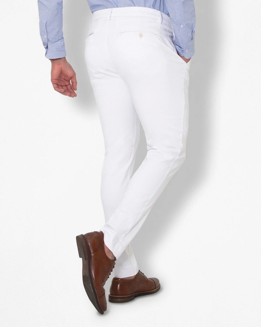 Flexible White Pants