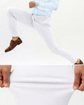 Flexible White Pants