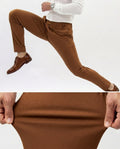Flexible Medium Brown Pants