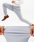 Pantalón Flexible Gris Claro
