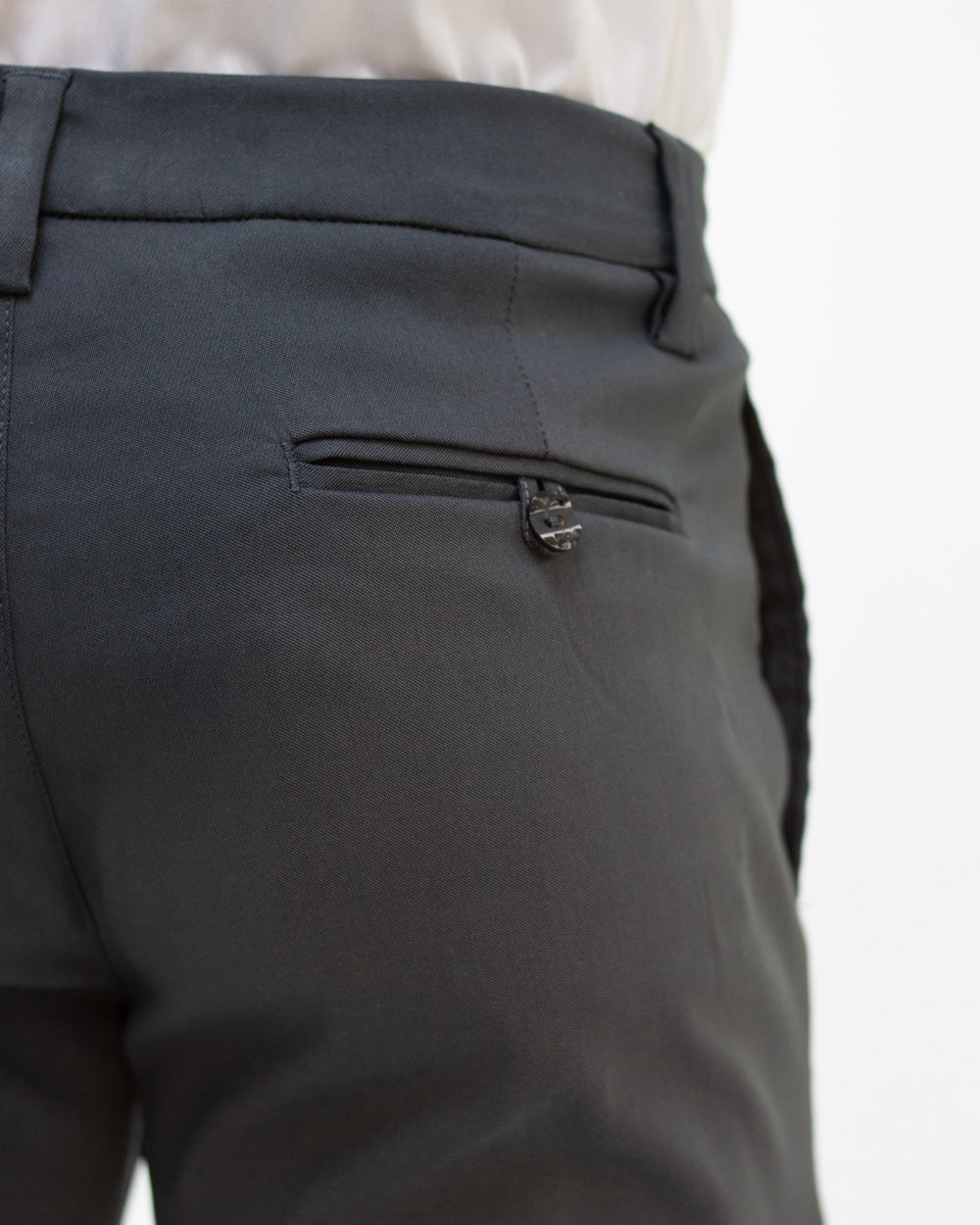 Pantalón Flexible Gris Oscuro