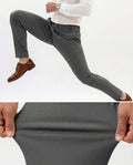 Dark Grey Flexible Trousers