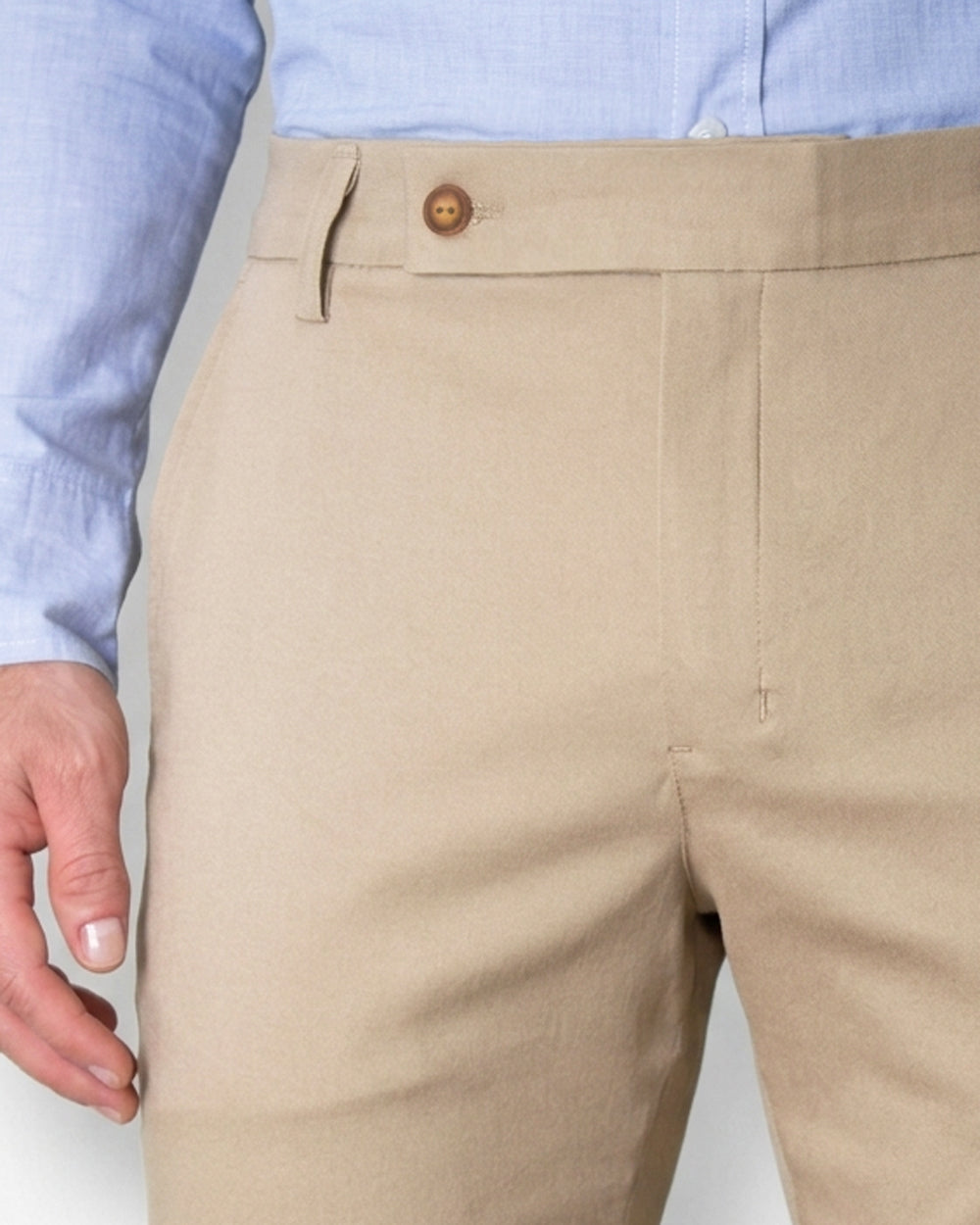 Flexible Khaki Pants