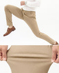 Flexible Khaki Pants