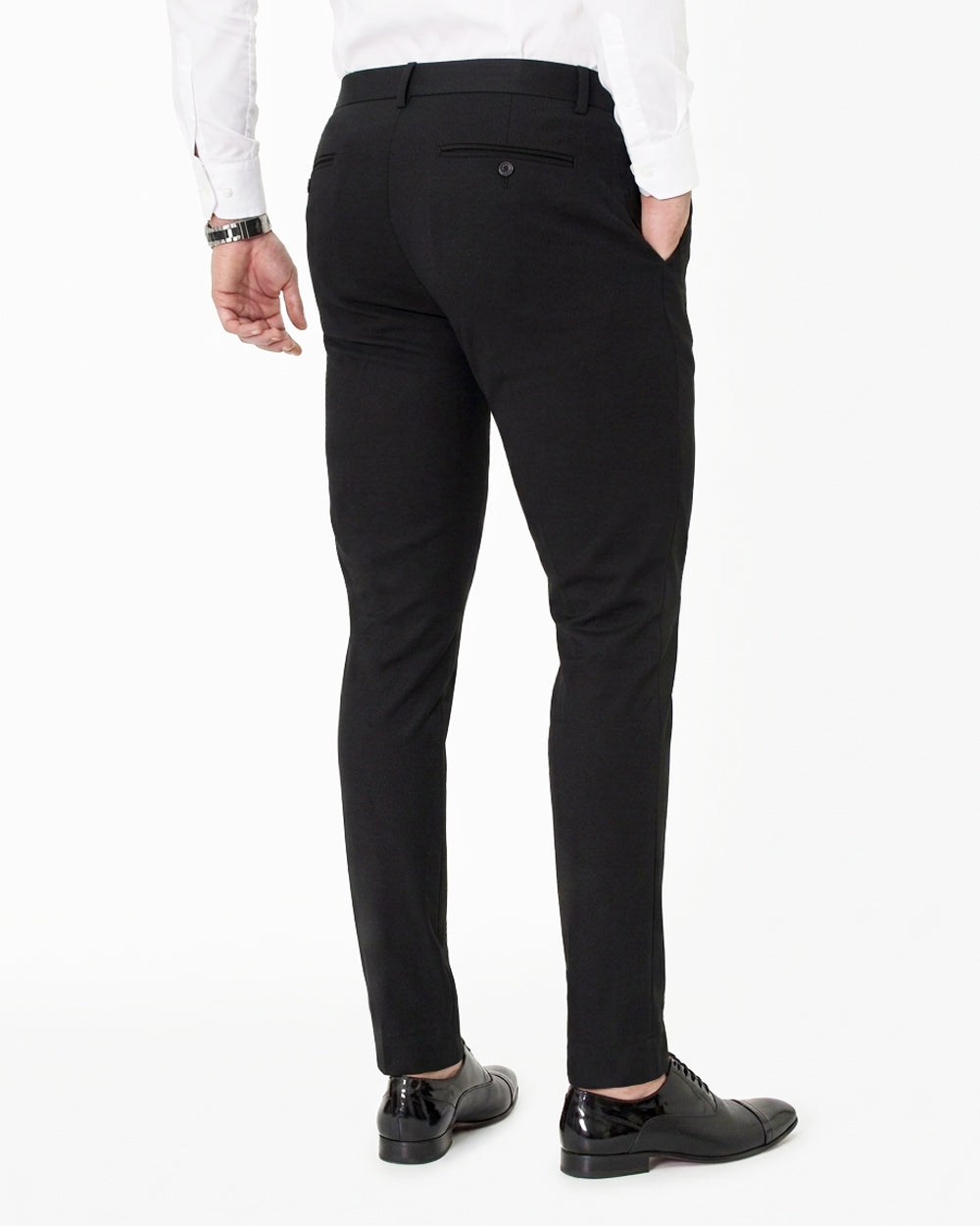 Black Flexible Pants