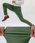Flexible Bottle Green Trousers