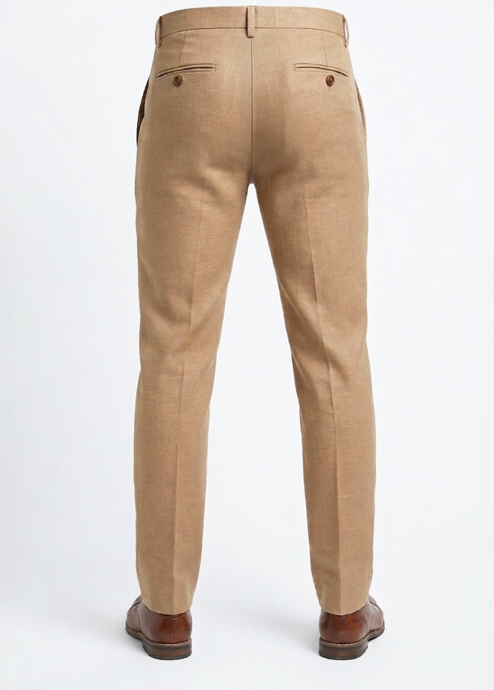Pantalón Lino OldMoney Camel