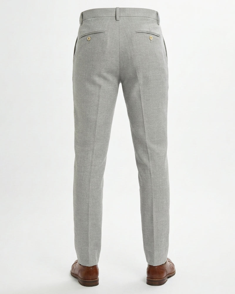 Pantalón Lino OldMoney Gris