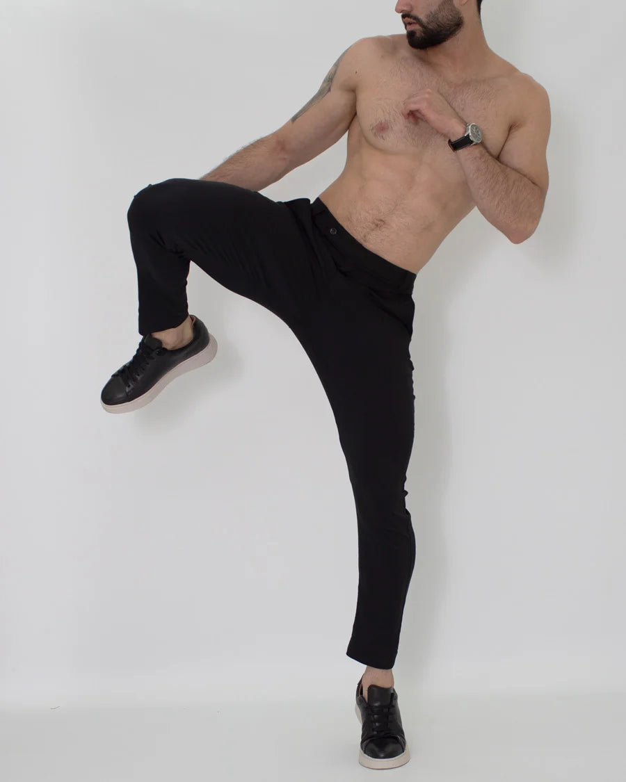 Pantalón Flexible Negro