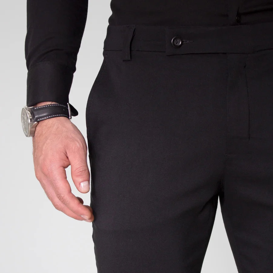 Pantalón Flexible Negro