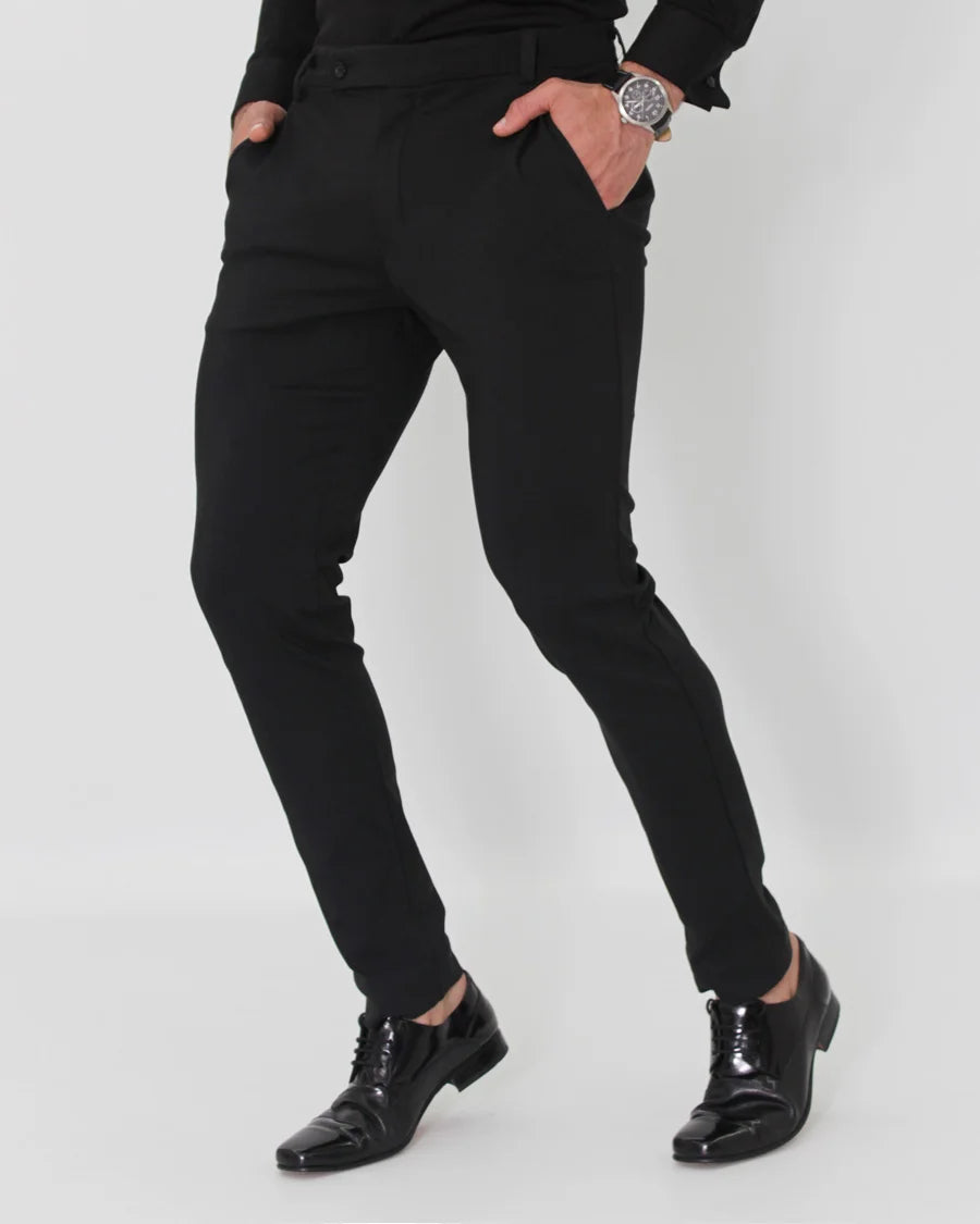 Pantalón Flexible Negro