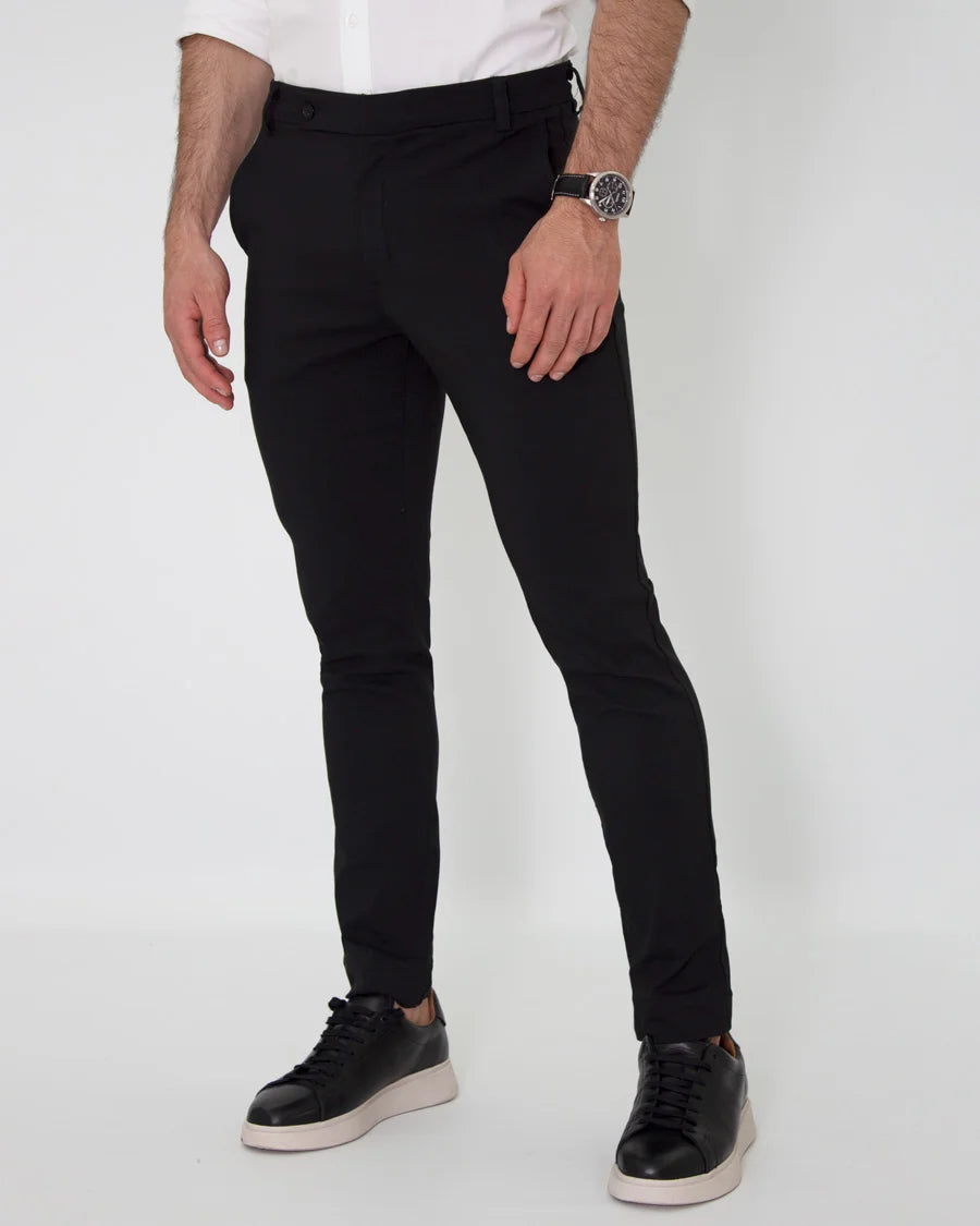 Pantalón Flexible Negro