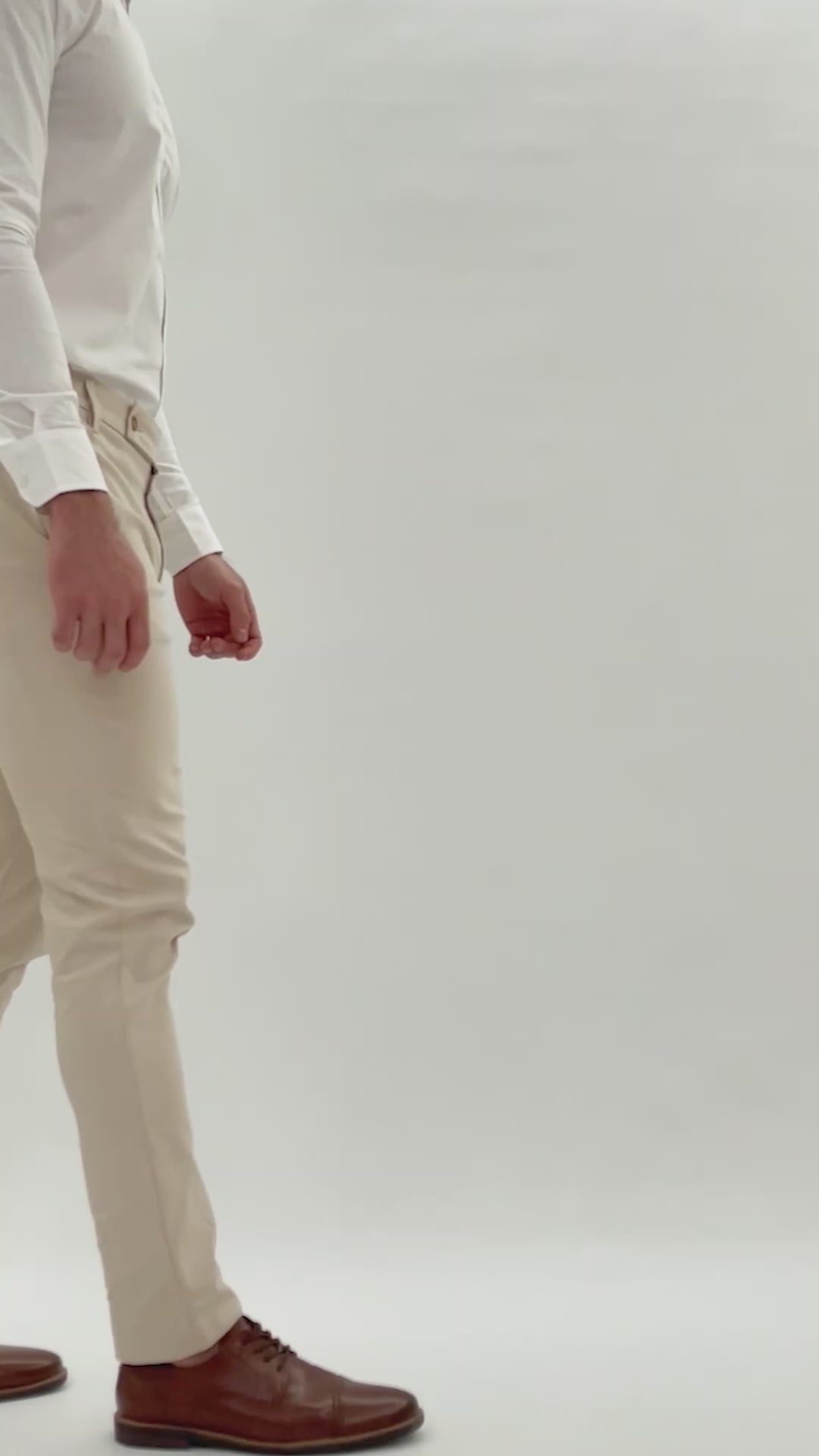 Pantalón Flexible Beige