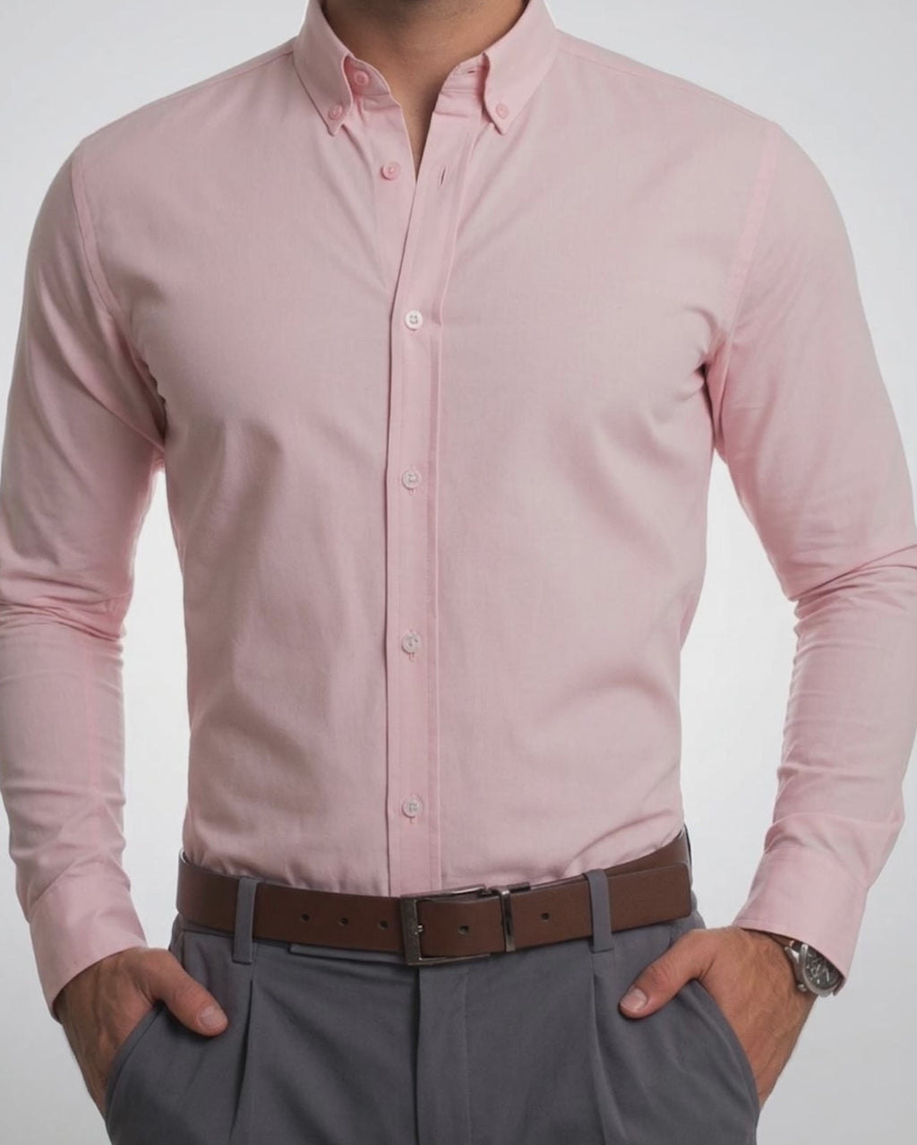 Flexible White Long Sleeve Shirt