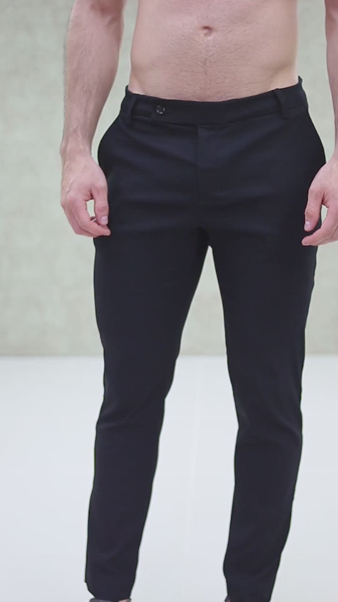 Pantalón Flexible Negro