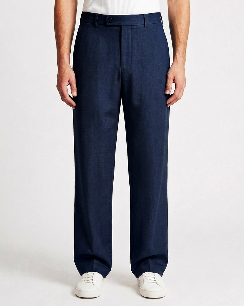 Flexible Grey Plaid Pants